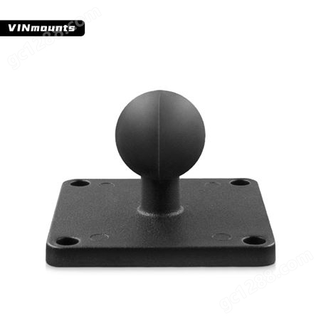 VINmounts®孔距50x50mm四孔方形工业球头底座适配1”球头“B”尺寸