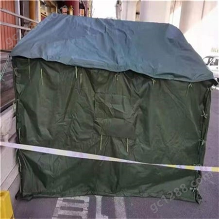 3x4 M6 抗震应急单棉救灾帐篷