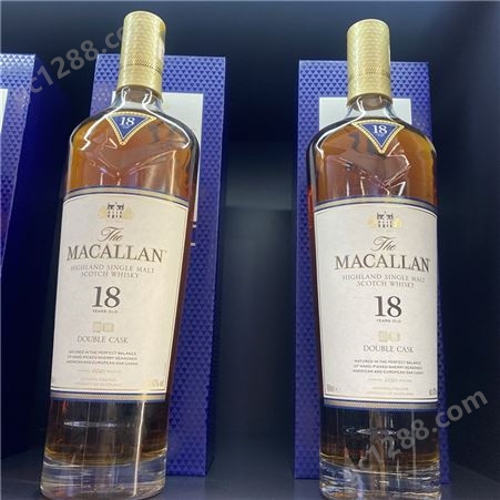 麦卡伦 蓝钻 18年 单一麦芽 苏格兰威士忌 酒悦久商贸 700ml