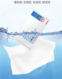 厂家直供洗得宝乙醇湿巾10片装独立包装方便携带