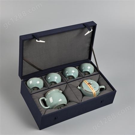 龙泉青瓷功夫茶具 高档手工泡茶茶杯茶壶礼盒 高颜值打造