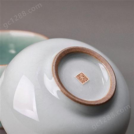 窑变建盏茶具套装 家用天目釉钧窑陶瓷茶壶功夫泡茶器