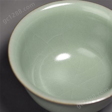 青瓷诠说 手绘茶具 茶壶盖碗套装 家用功夫陶瓷茶杯 泡茶器