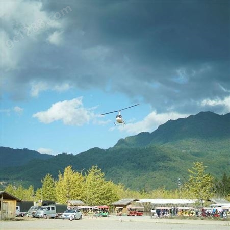 直升机销售 昆明直升机广告 直升机租赁