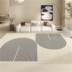 地毯客厅日式侘寂卧室床边毯现代简约沙发茶几垫高级家用房间地垫